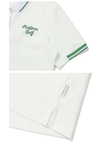 Malbon women's quick-dry breathable golf polo product shot #10