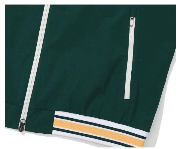 Malbon men golf zip jacket packaging detail