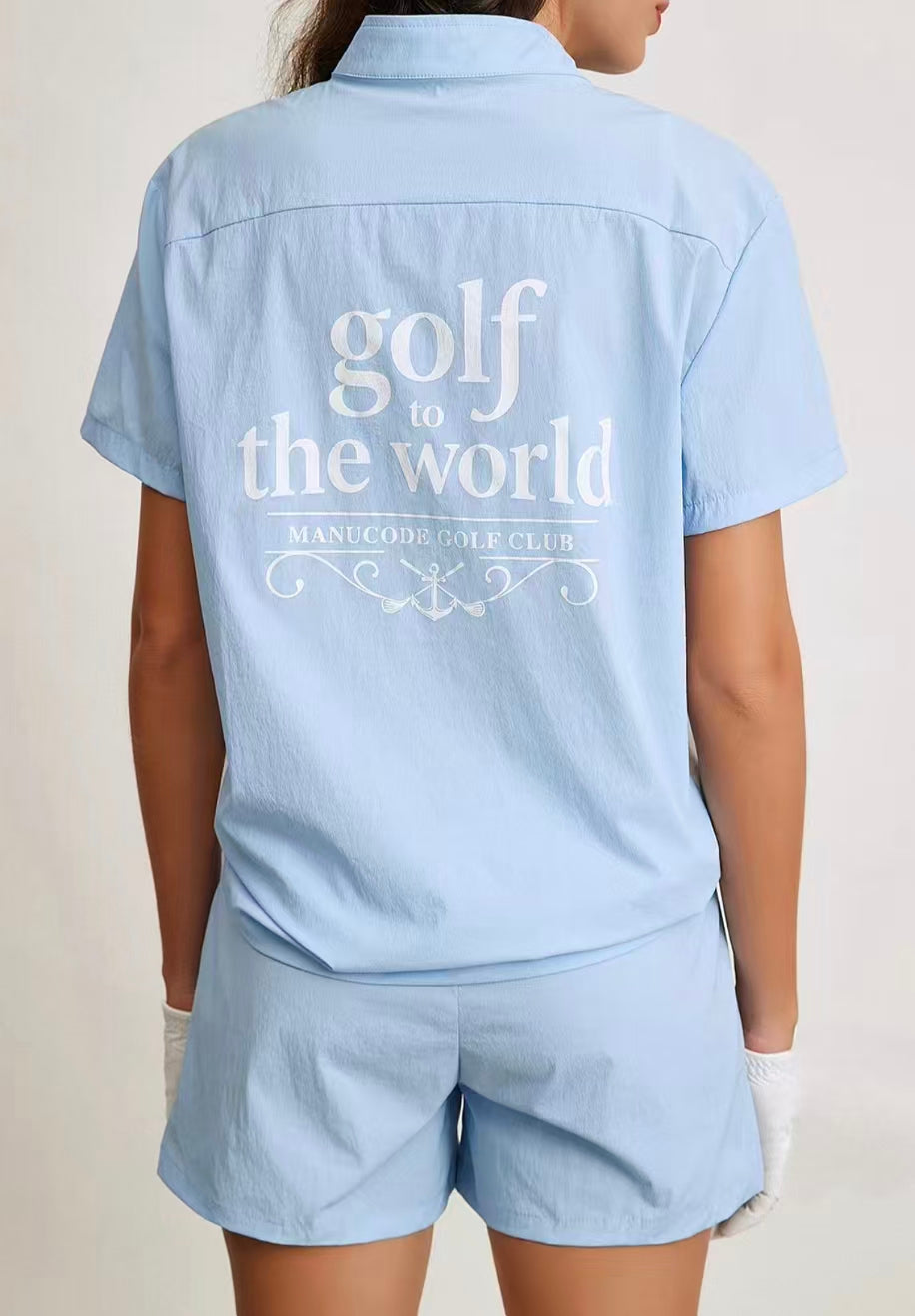 Manucode Women’s Autumn Water-Resistant Graphic Zip Golf Set