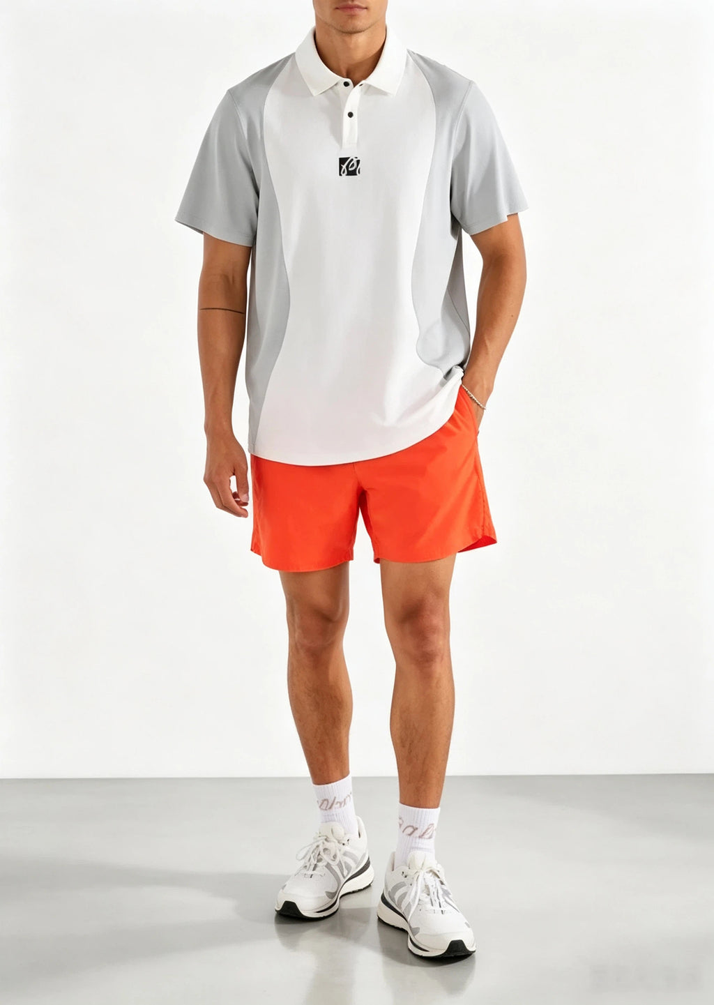 Malbon Golf Men’s Relaxed Fit Graphic Polo Shirt
