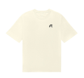 Malbon beige Bermuda Origins graphic T-shirt front view