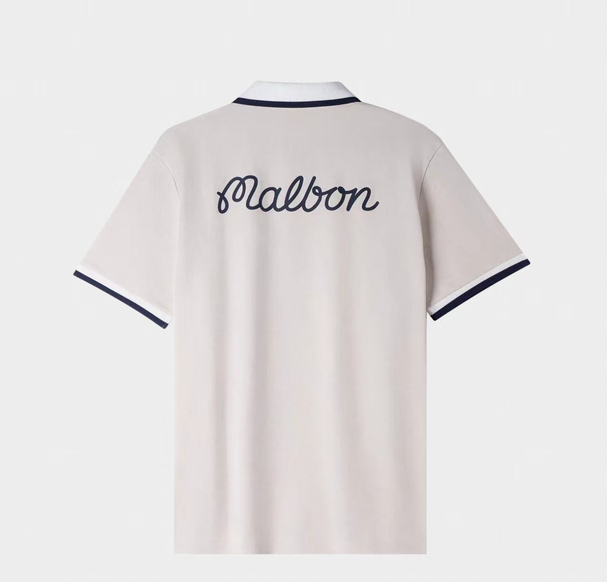 Malbon Golf Men’s Colorblock Athletic Polo Shirt