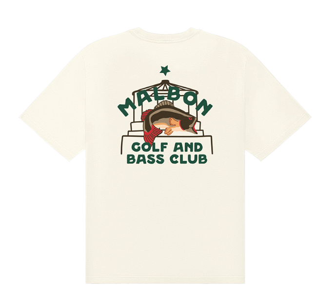 Malbon Golf Vista Bass Club Graphic T-Shirt