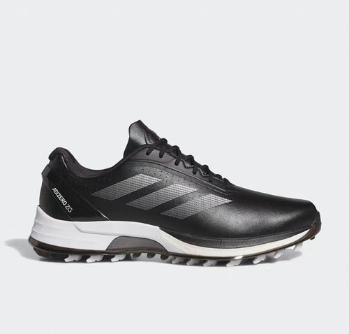 블랙 adidas Adizero ZG 스파이크리스 골프화 바깥쪽