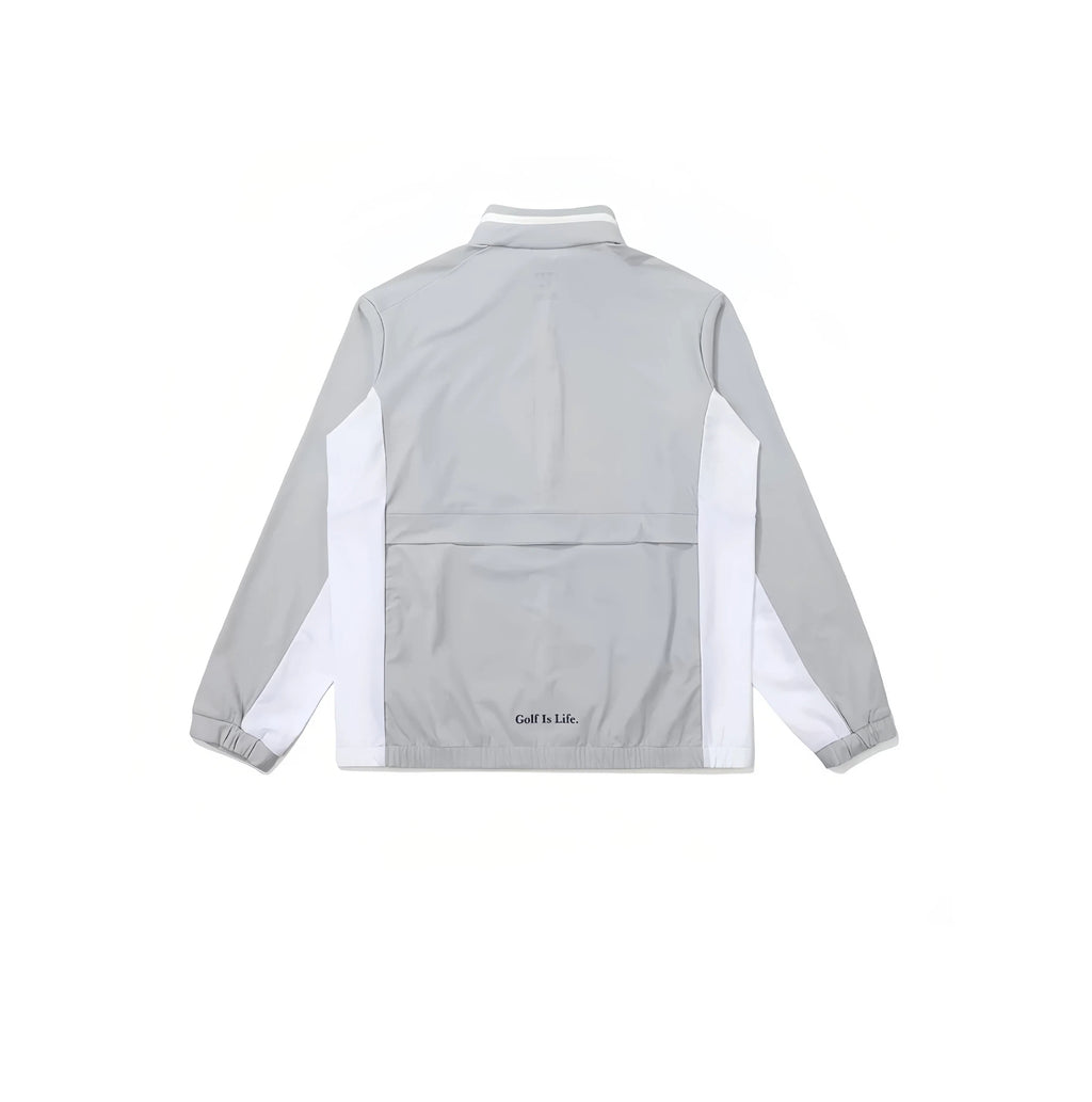 Malbon men's 2026 spring autumn casual golf jacket — close-up detail