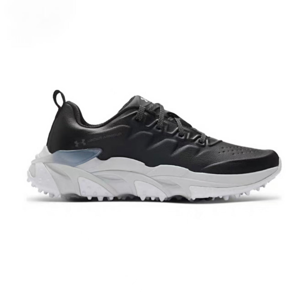 Under Armour Men’s Halo Tour Breathable Durable Golf Shoes-Black