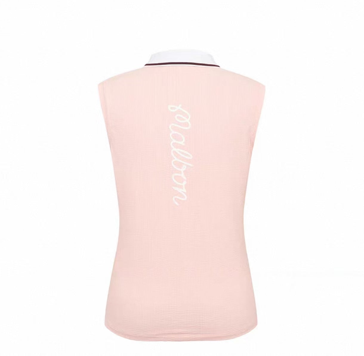 Malbon Golf Women’s Slim Fit Collared V-Neck Vest