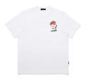 Malbon Unisex Dosan Graphic Golf T-Shirt White front view