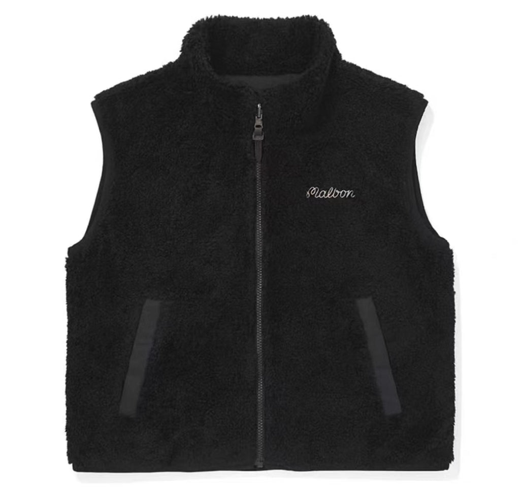 Malbon Golf Women’s Reversible Fleece Insulated Vest