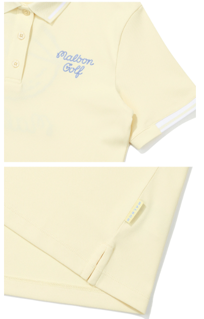 Malbon women's quick-dry breathable golf polo product shot #5