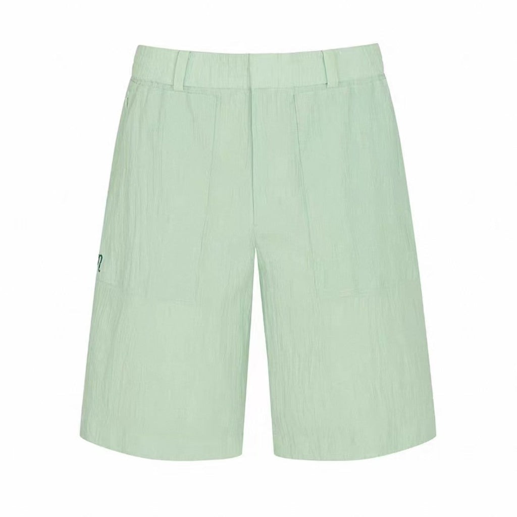 Malbon Golf Men’s Elastic Waist Athletic Shorts