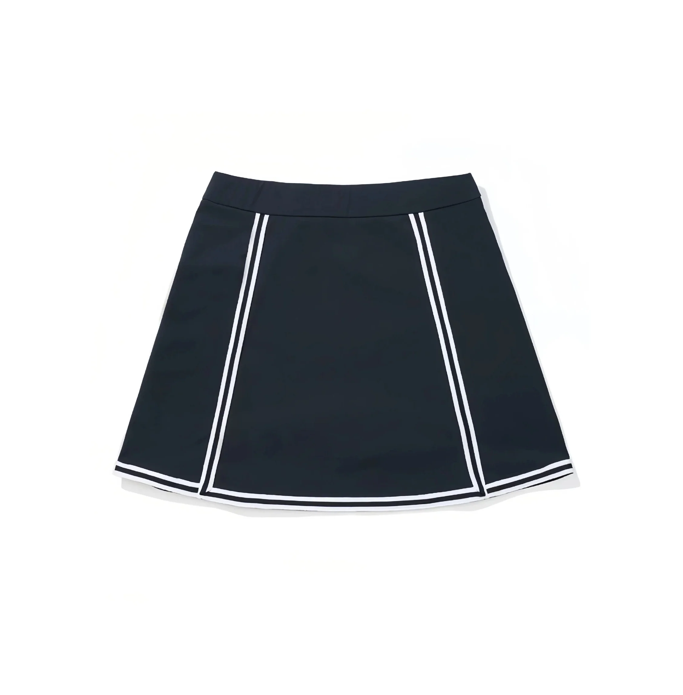 Malbon Women Golf Skirt Outdoor Sport Skort 네이비 블루 골프 의류 후면