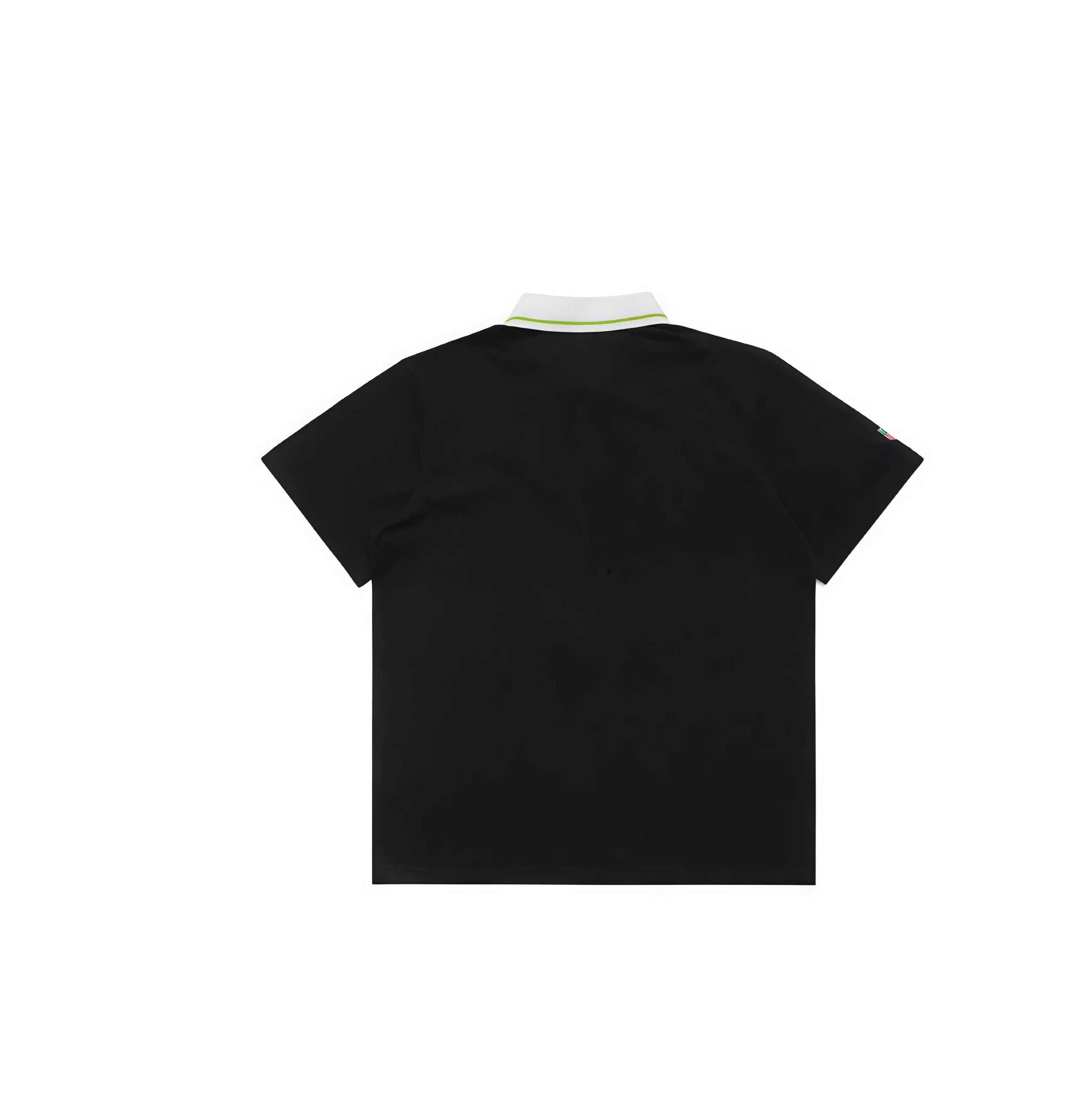 Black t-shirt on a white background#Black