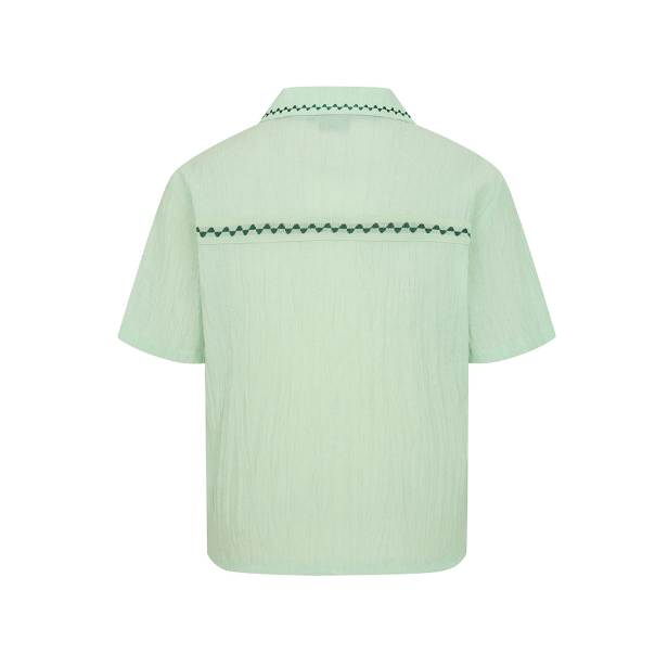 Malbon Golf Men’s Textured Quick-Dry Lightweight Polo Shirt