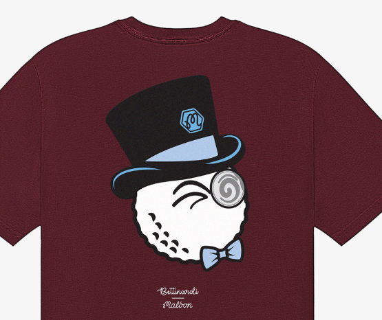 Malbon Golf Men’s Bermuda Castel Graphic T-Shirt