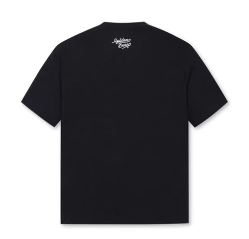 Golden Bear Black embroidered golf T-shirt rear view