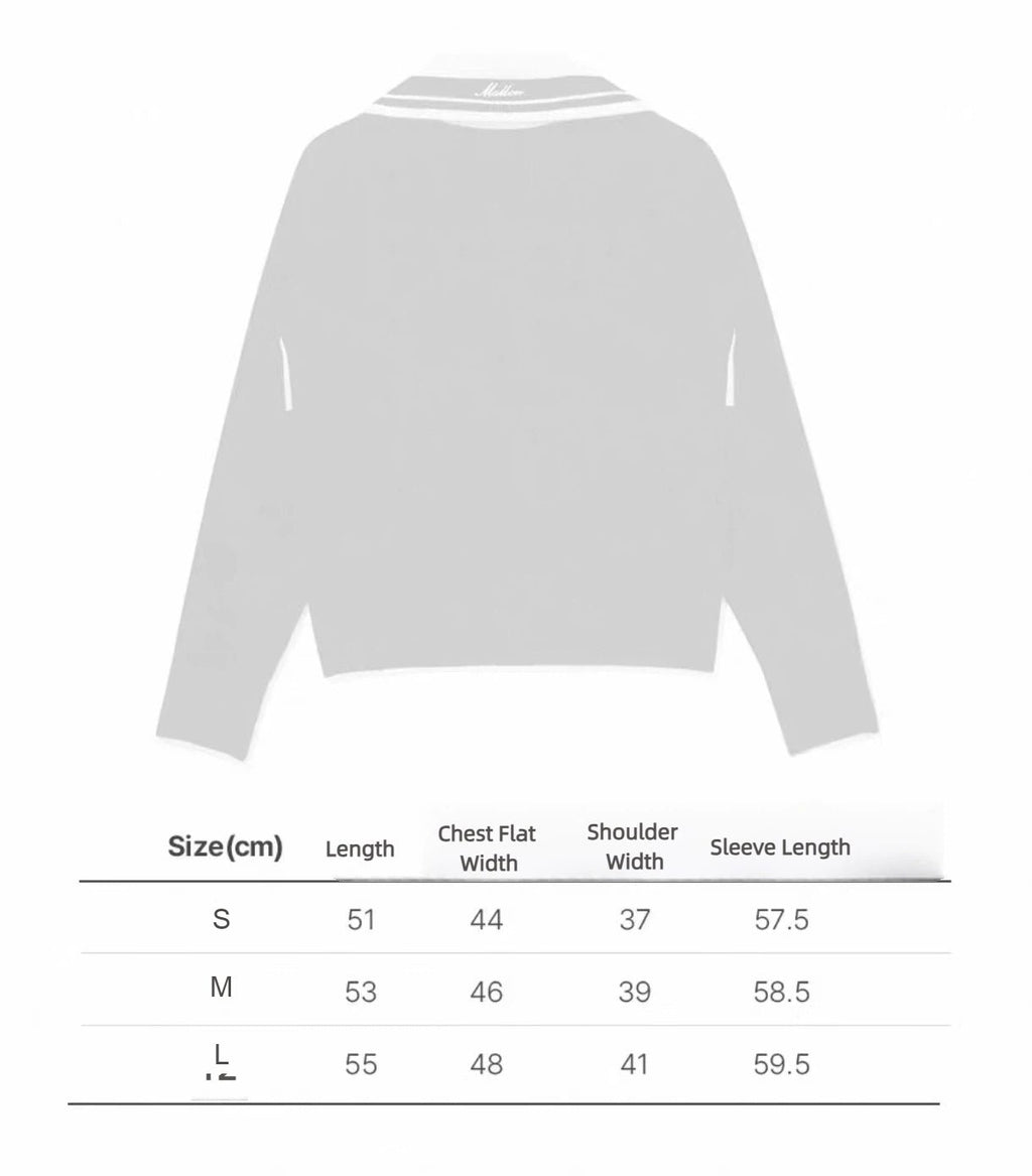 말본 Golf Women's Collared Knit Long Sleeve 베이지 사이즈 차트