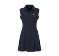 Malbon Studio Seoul Sleeveless Polo Golf Dress 블랙 polo 골프 드레스 정면 이미지