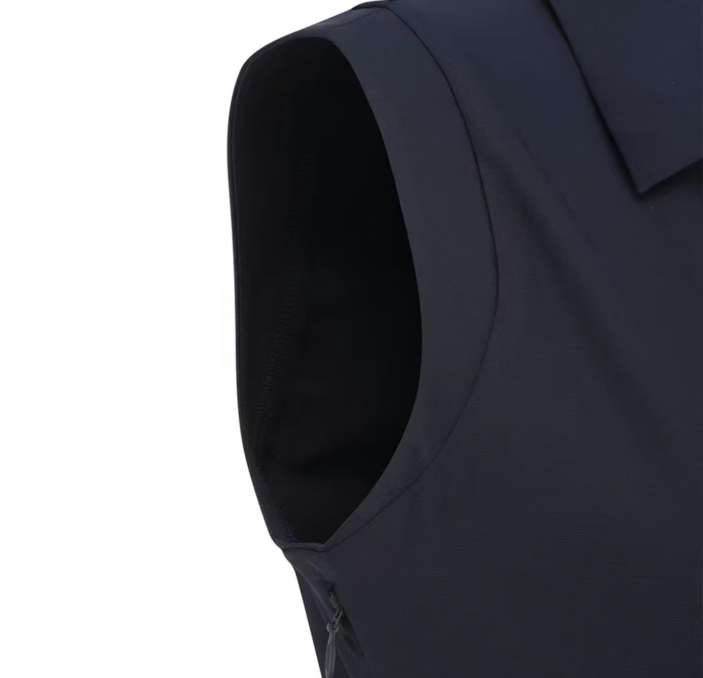 Malbon Studio Seoul Sleeveless Polo Golf Dress 블랙 polo 골프 드레스 디테일 이미지