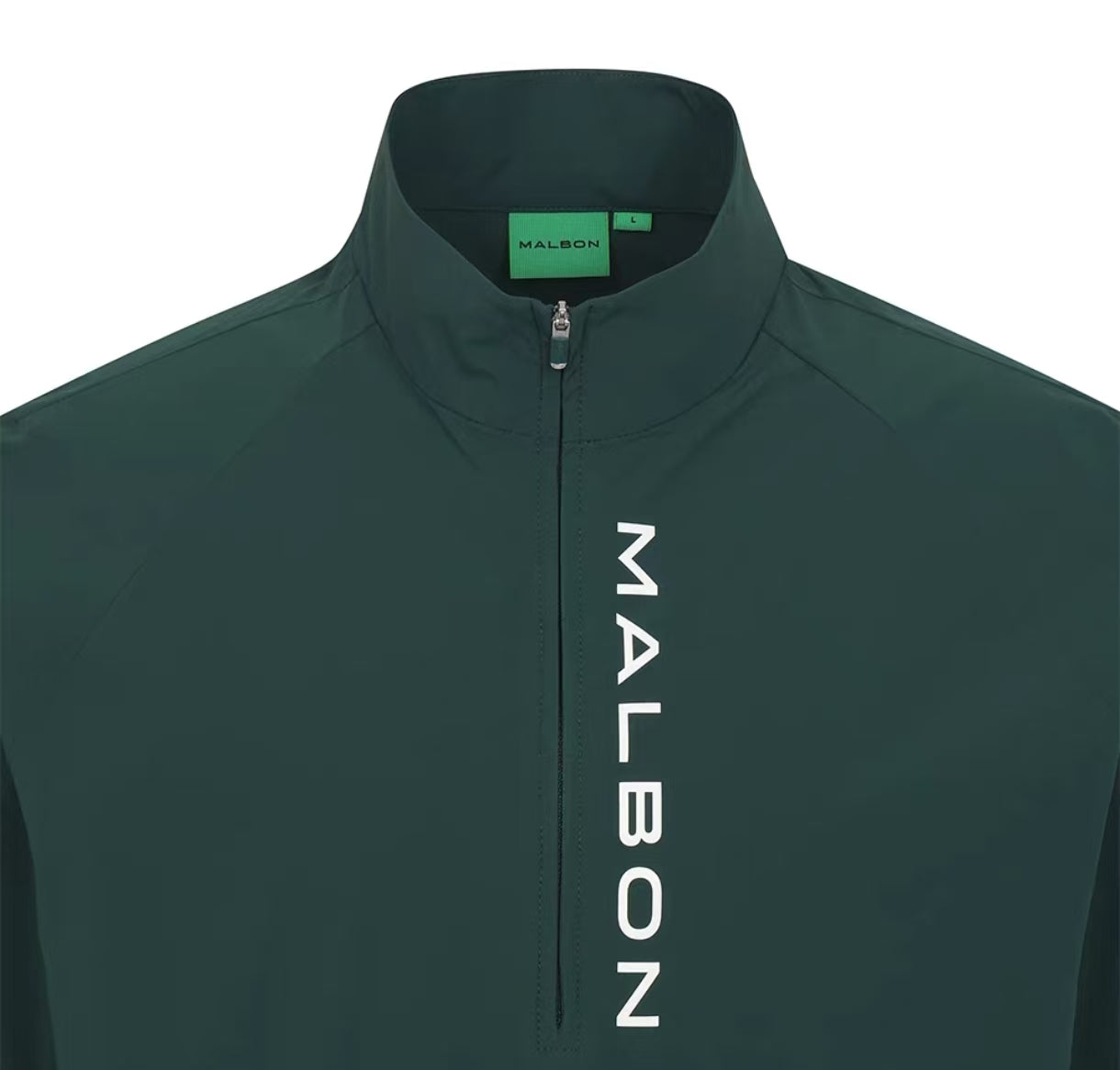 Malbon Studio Seoul Hybrid Anorak 그린 골프 의류 디테일