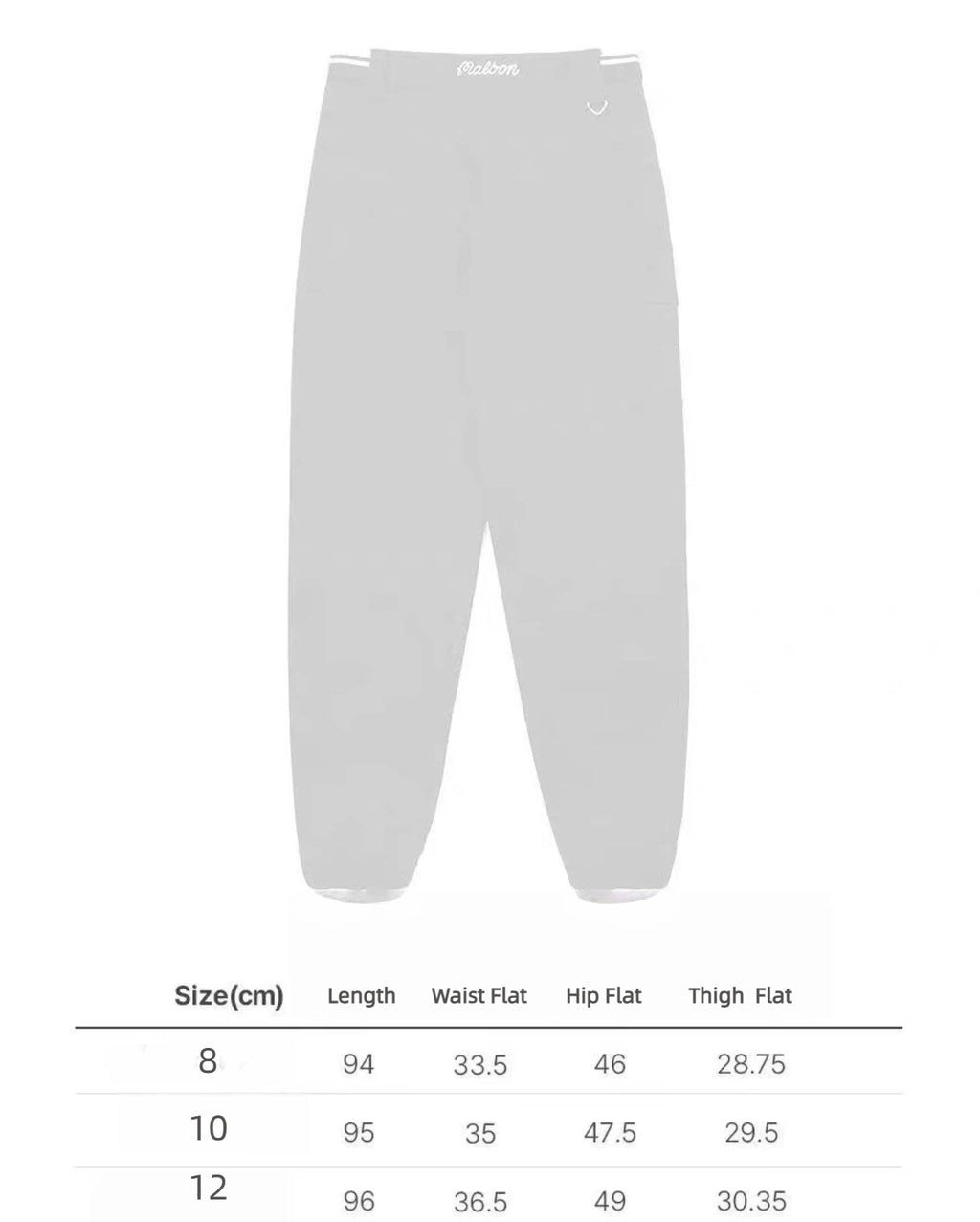 Malbon Women's Lightweight Solid Jogger Pants Khaki size chart