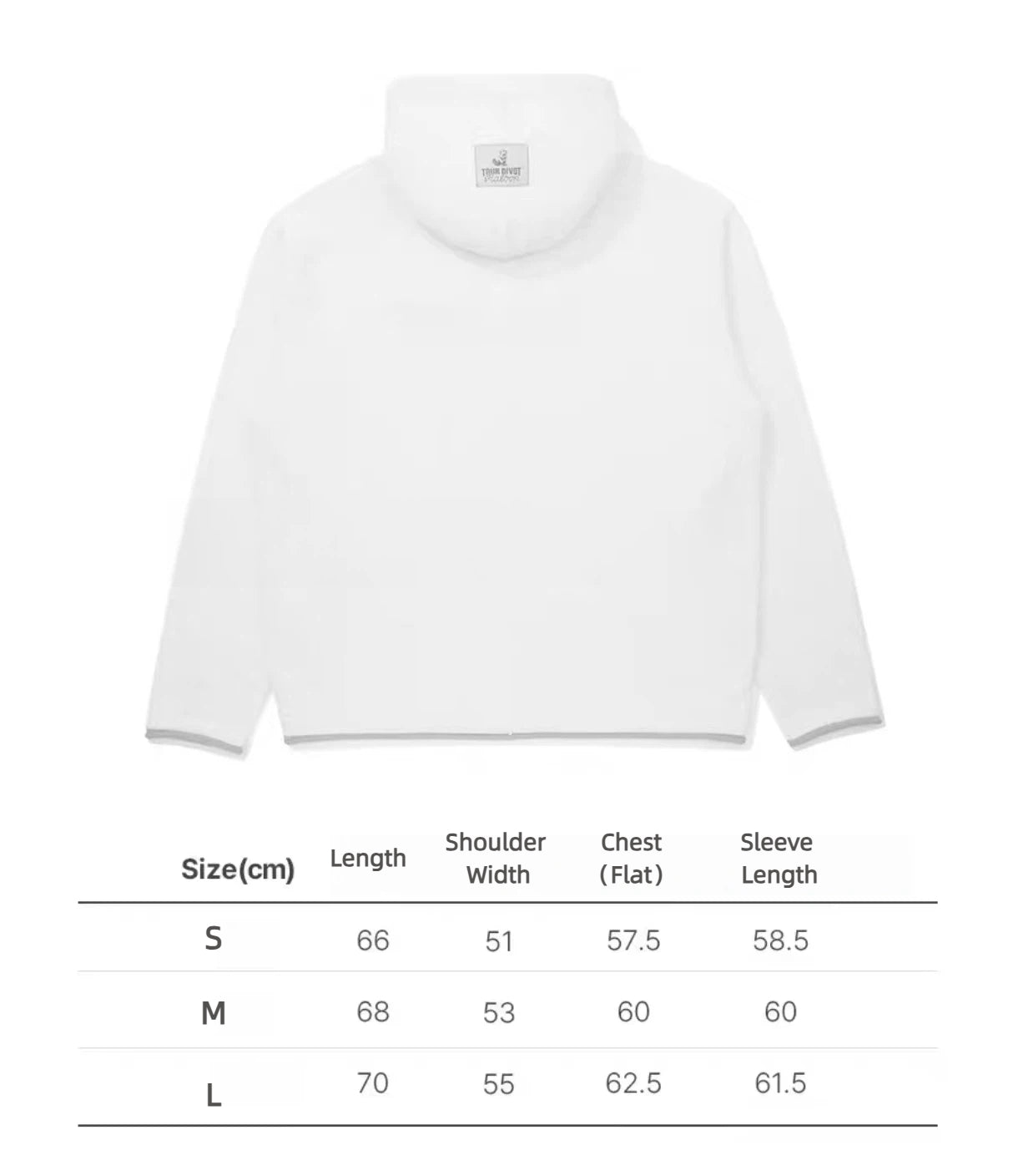 Malbon Studio Seoul Tour Divot Hoodie 카키 사이즈 차트