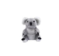 Cute koala - shaped plush golf driver headcover, featuring soft gray fur, black nose, and white inner ears, designed to protect your 1 wood club with a playful and unique animal - themed design.