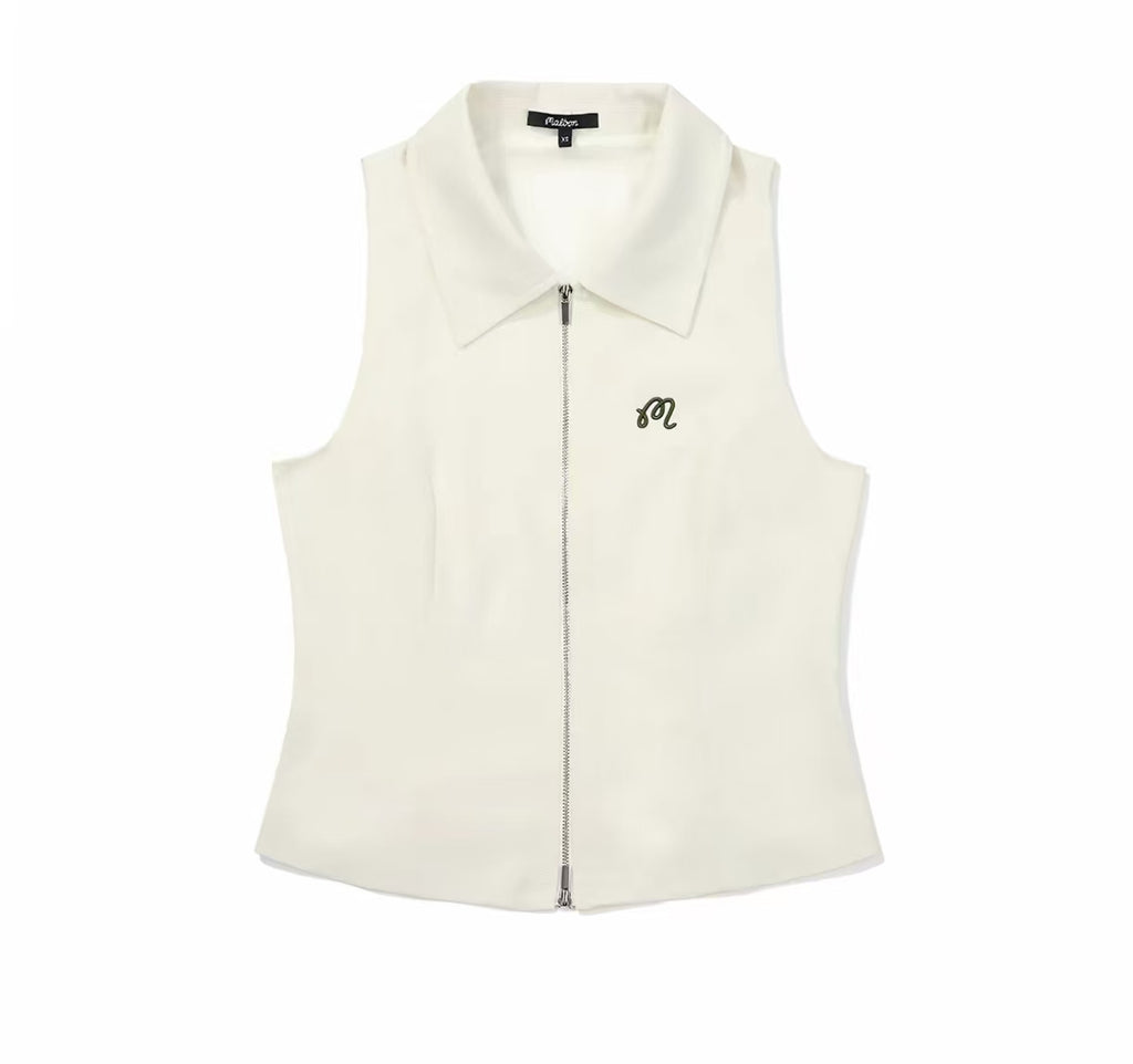 Malbon 여성용 Embroidered Tennis Skort Set 골프 스커트 세트 정면 이미지