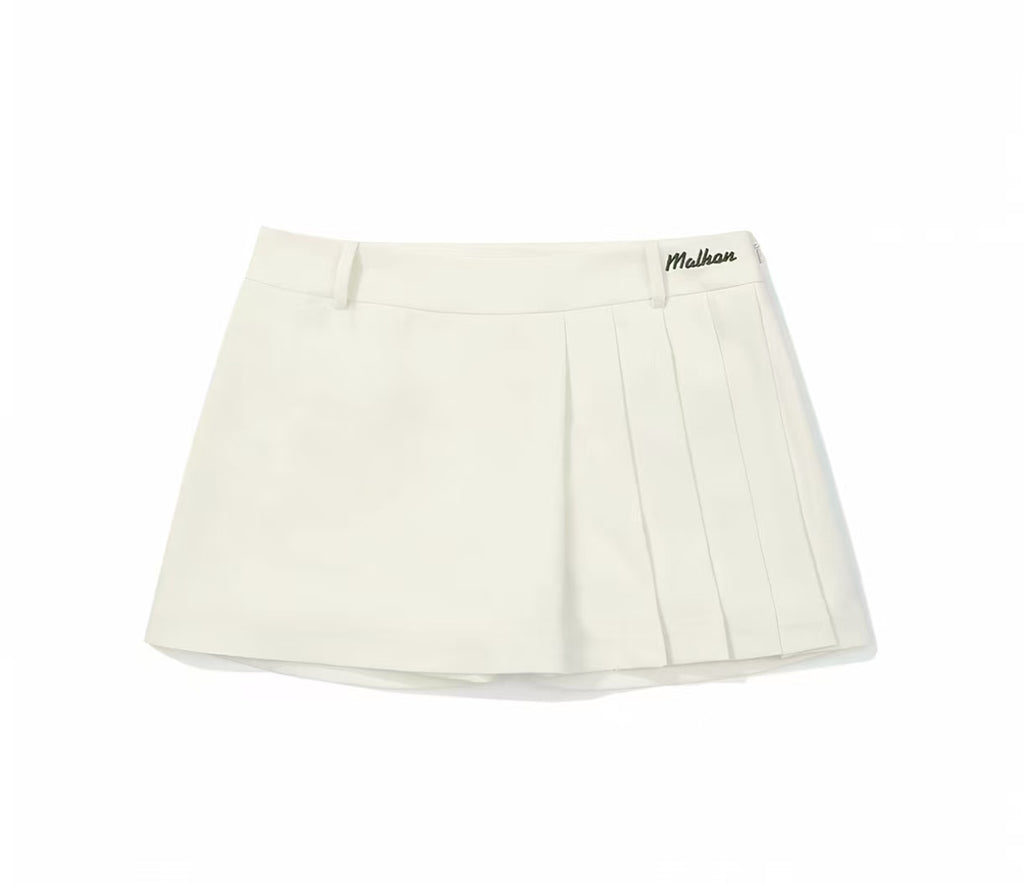 Malbon 여성용 Embroidered Tennis Skort Set 골프 스커트 세트 정면 이미지