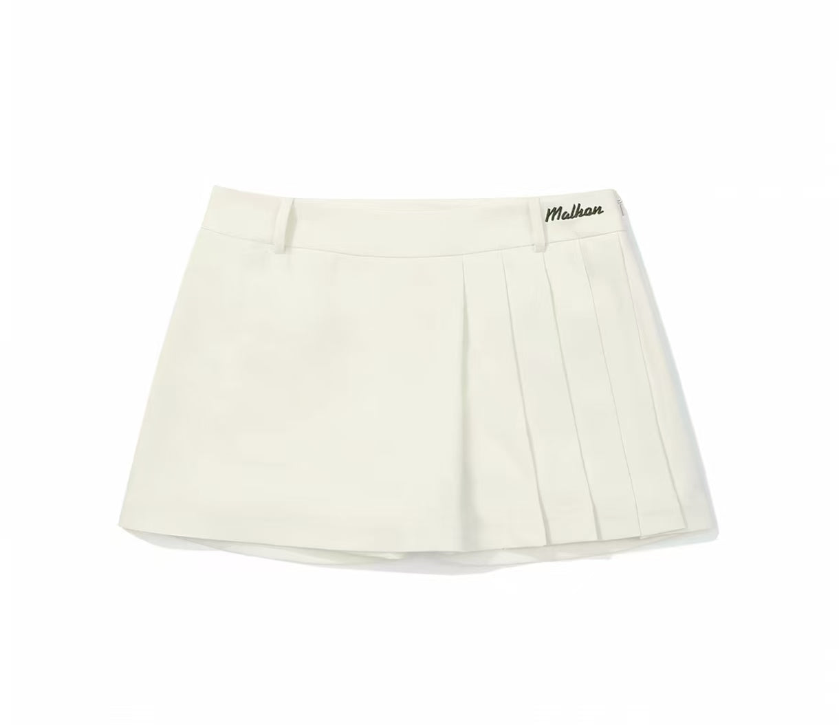 Malbon 여성용 Embroidered Tennis Skort Set 골프 스커트 세트 정면 이미지