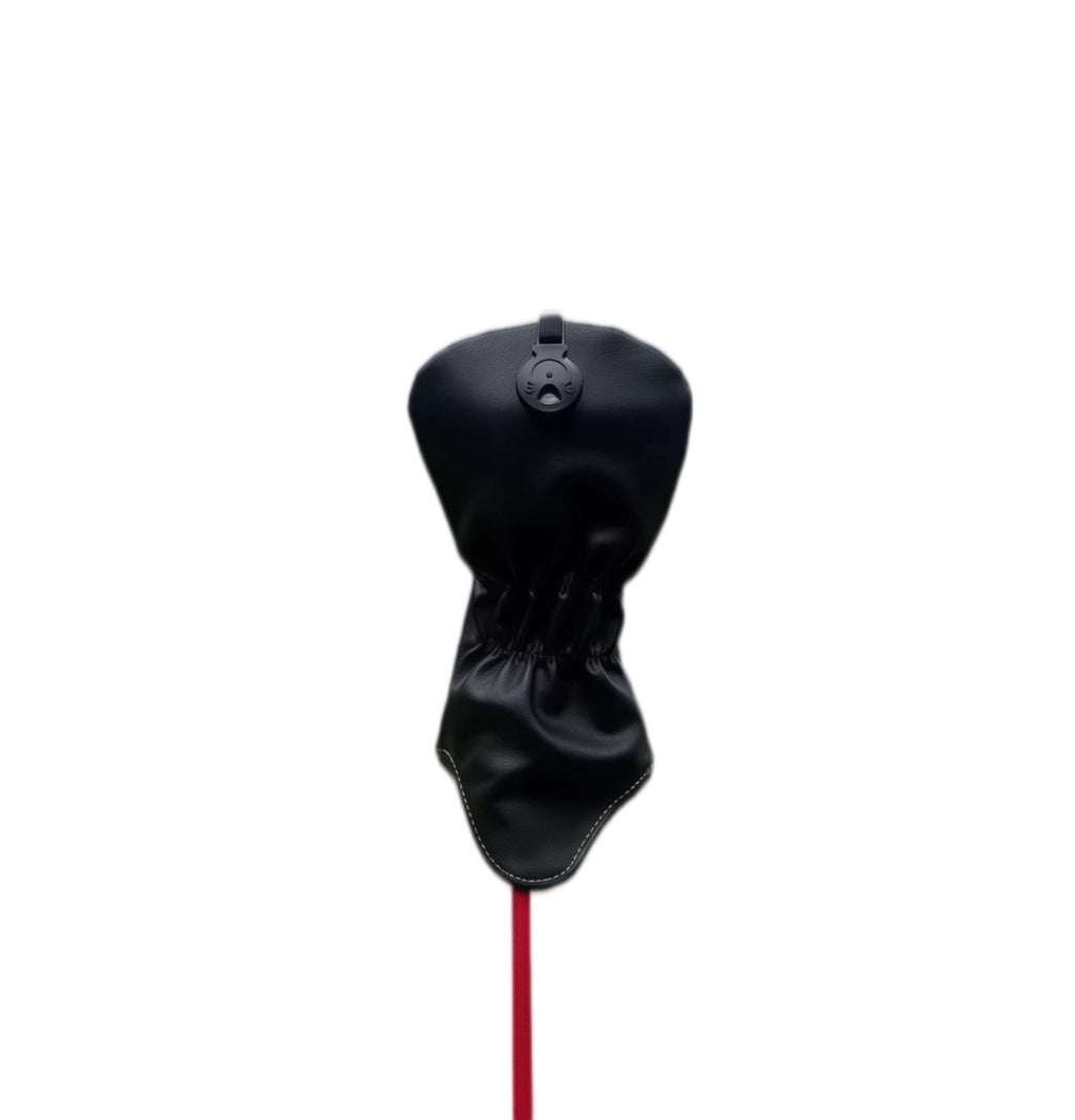 Sport golf headcover for driver, featuring 1号木 designation and Golf branding in yellow-black color scheme, providing secure fit and stylish protection.
