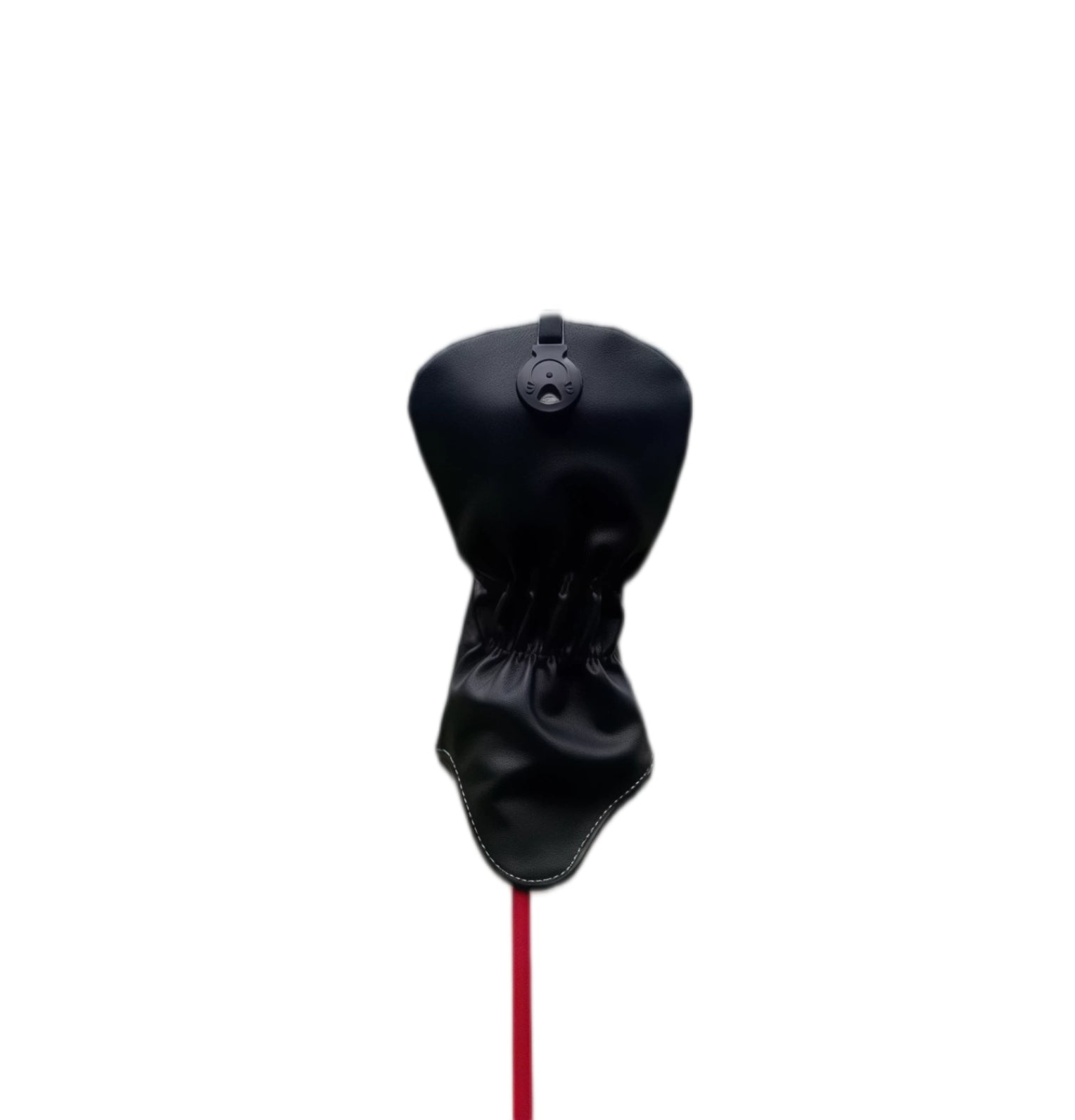 Sport golf headcover for driver, featuring 1号木 designation and Golf branding in yellow-black color scheme, providing secure fit and stylish protection.