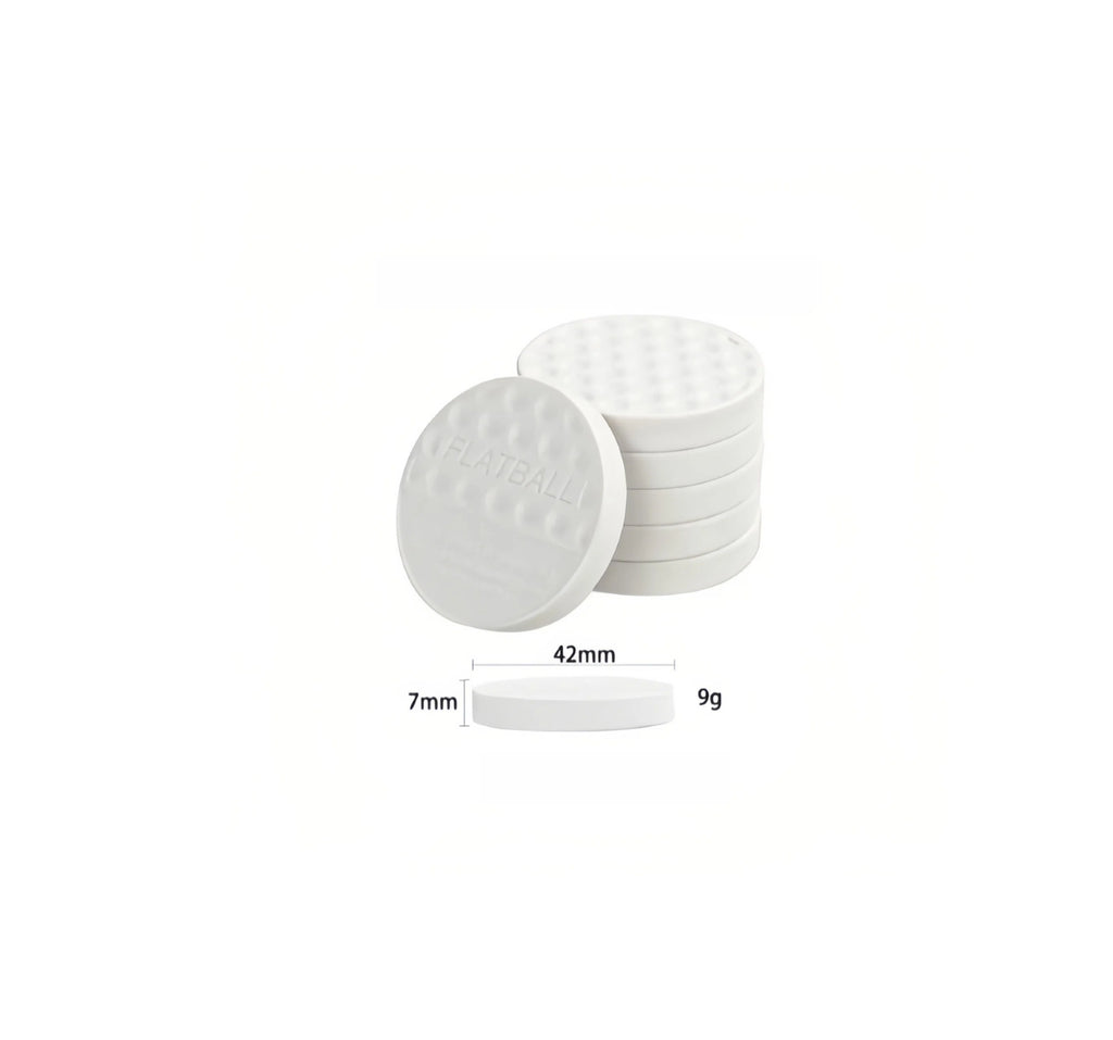 Silent Indoor Golf Practice Balls foam training balls with printed sweet-spot marker hero shot