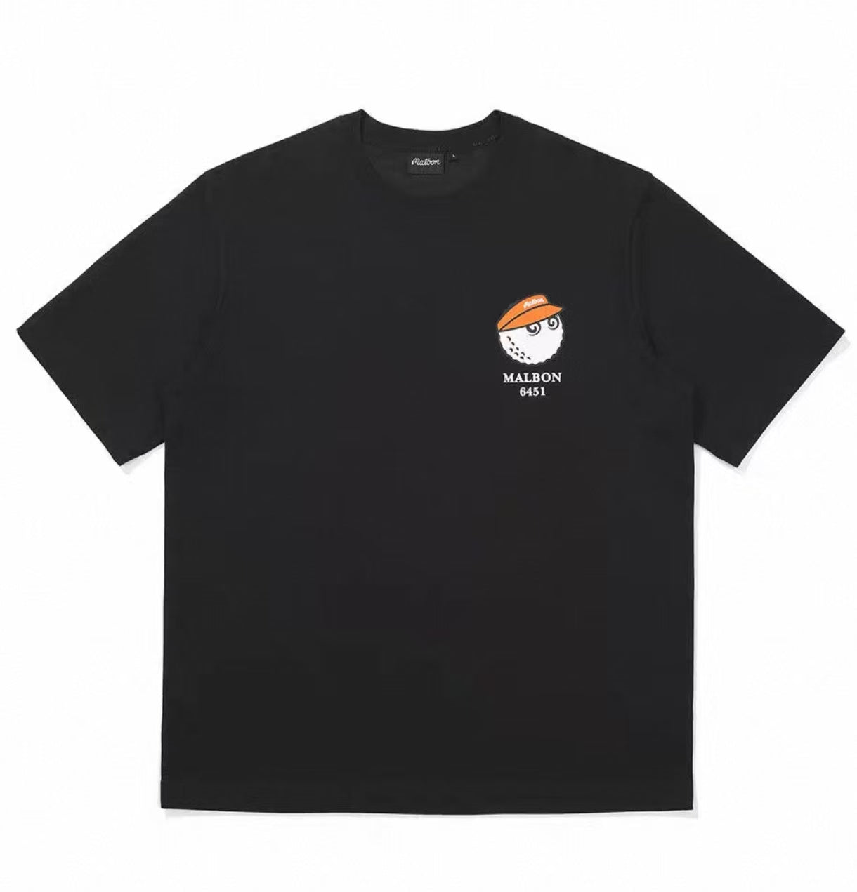 말본 도산 645-1 티셔츠 블랙 앞면