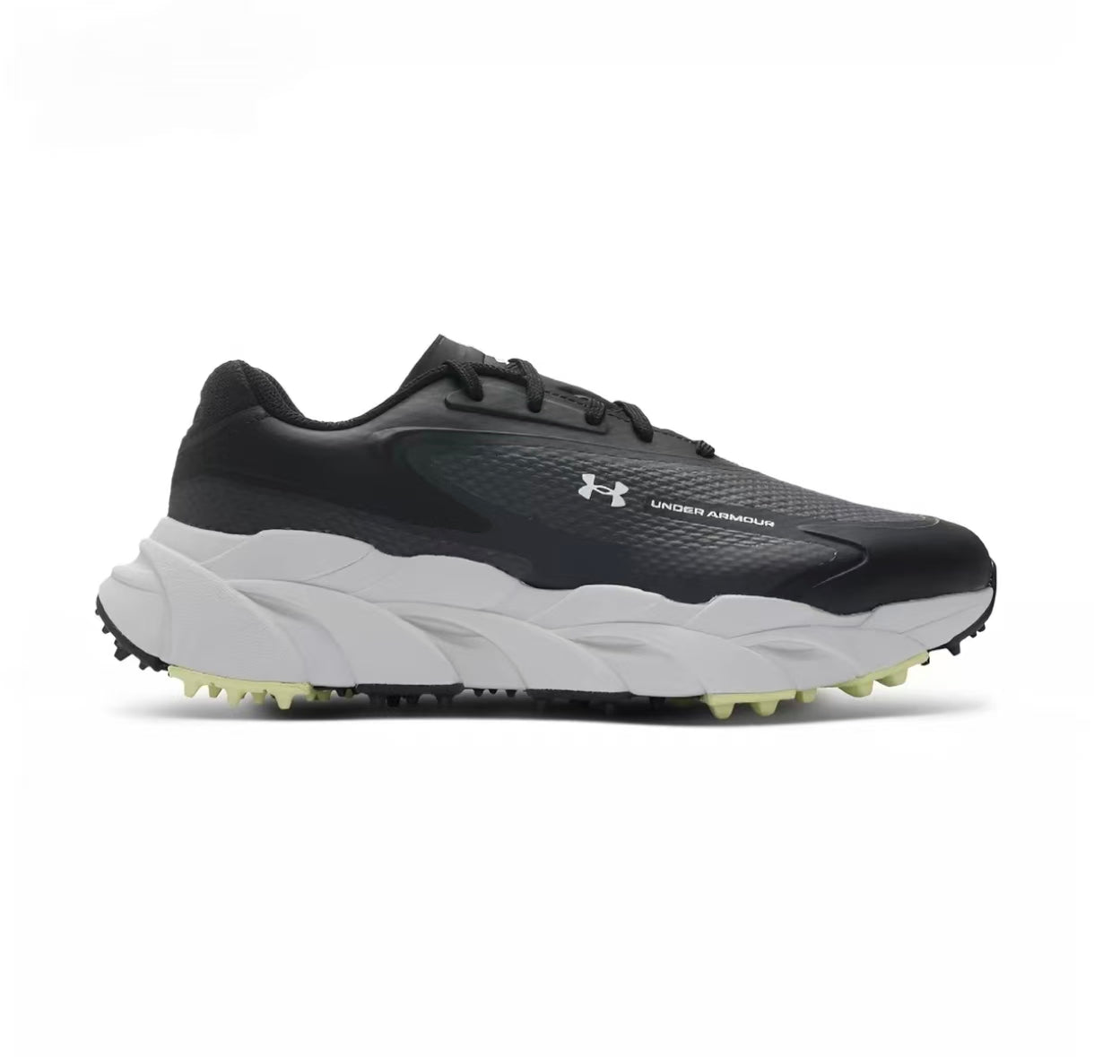 Under Armour Men’s Halo Hybrid Cushioning Golf Shoes-Black