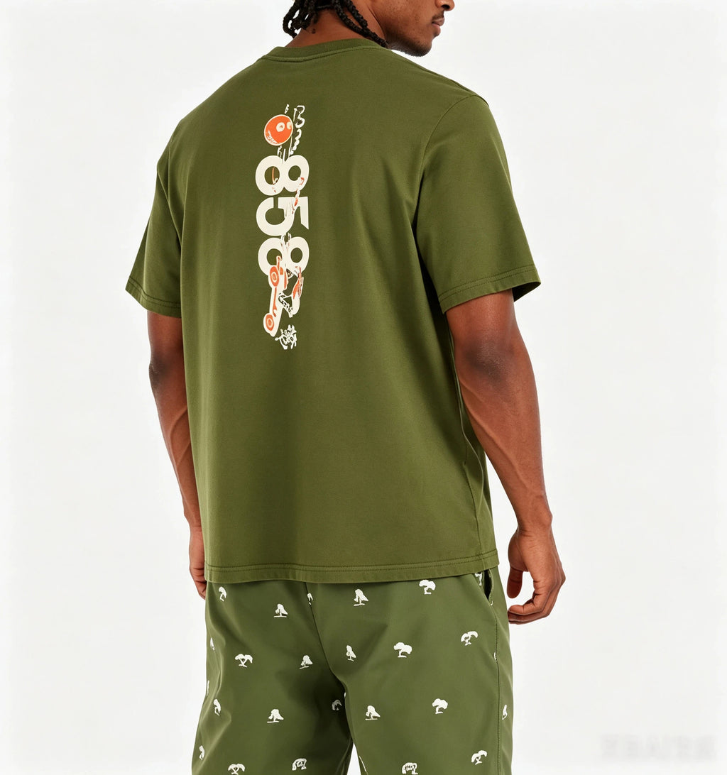Malbon Golf Men’s Bermuda 858 Graphic T-Shirt