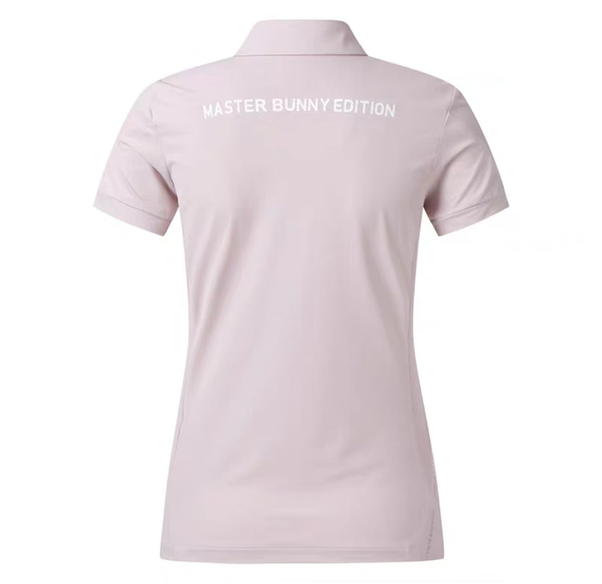 Master Bunny Edition 여성 슬림 골프 폴로 핑크 제품 이미지