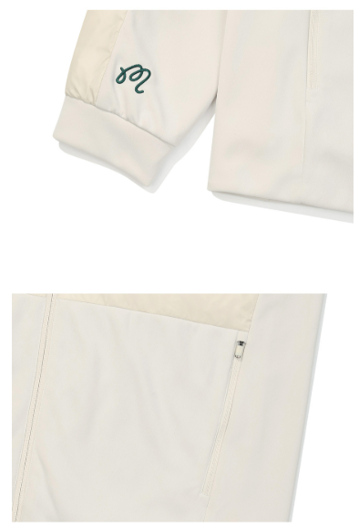 Malbon Golf Men’s Stand Collar Lightweight Windproof Jacket