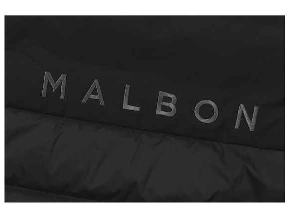 Malbon Golf Men’s Windproof Knit Hybrid Down Jacket