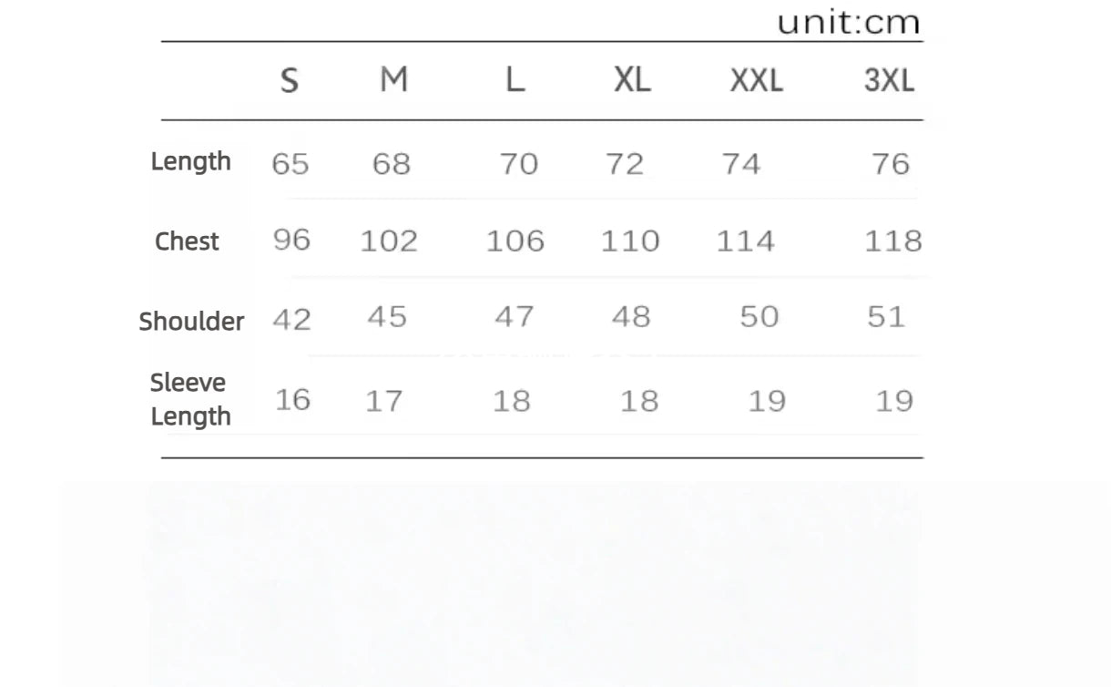 Golden Bear White golf polo size chart