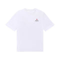 Malbon green graphic T-shirt back artwork close-up