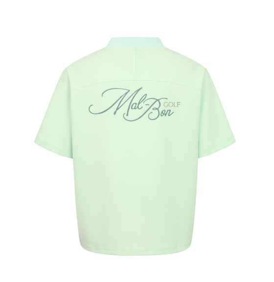 Malbon Golf Women’s Loose Fit Quarter-Zip Casual Shirt