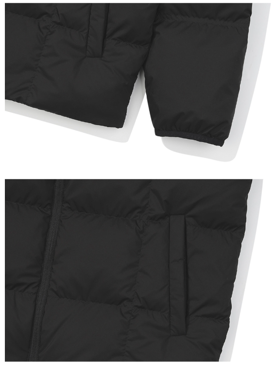 Malbon Golf Men’s Lettering Logo Thermal Down Jacket