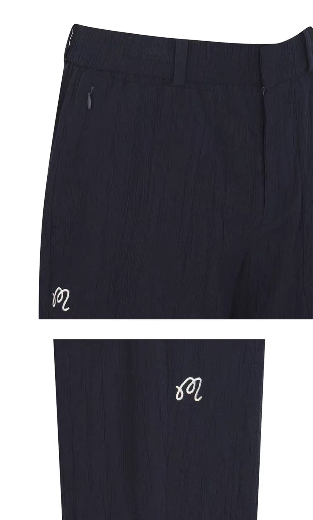 Malbon Golf Men’s Elastic Waist Athletic Shorts