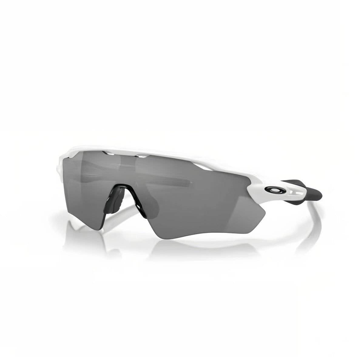 다크 실드 렌즈를 갖춘 화이트 Oakley Radar EV Path 선글라스