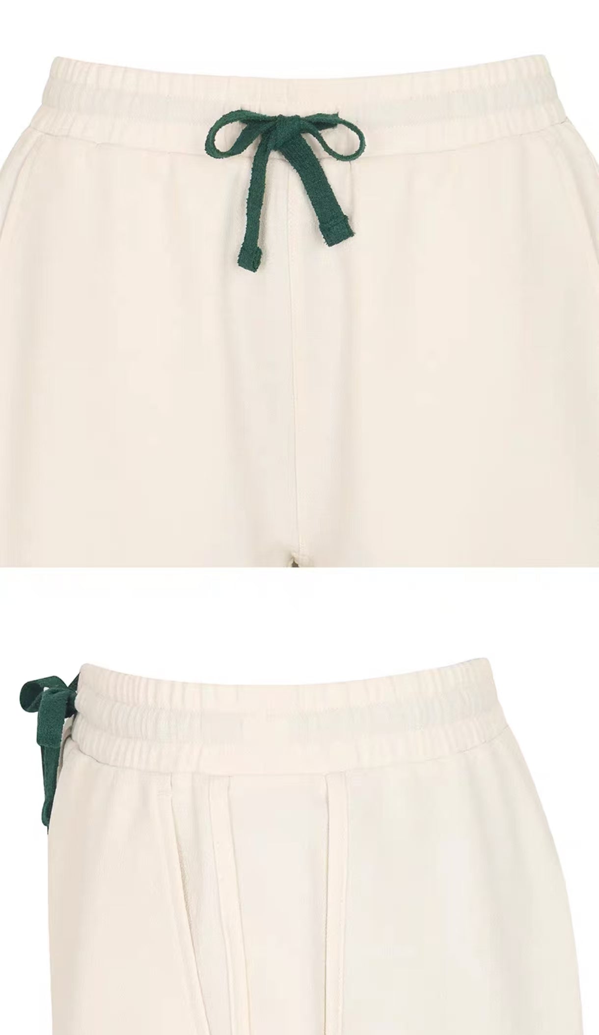 Malbon Golf Women’s Elastic Waist Straight-Leg Shorts