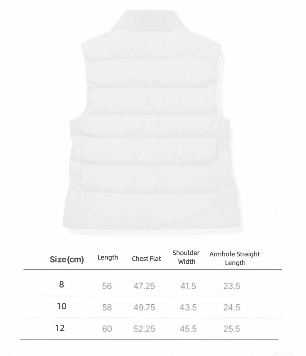 Malbon Golf Women’s Knit Collar Insulated Down Vest