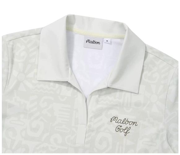 2026 Malbon Golf Korean Cooling Quick-Dry Graphic T-Shirt