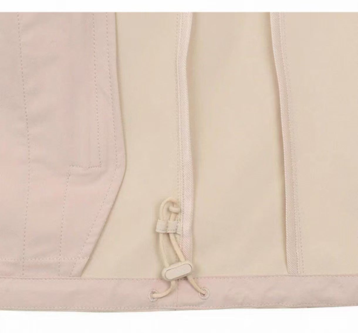 Malbon Golf Women’s Quick-Dry Stand 칼라 스포츠 탑 화이트 hem and zip 디테일