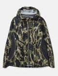Malbon Tour Divot Camo Rain Jacket golf rain jacket front view